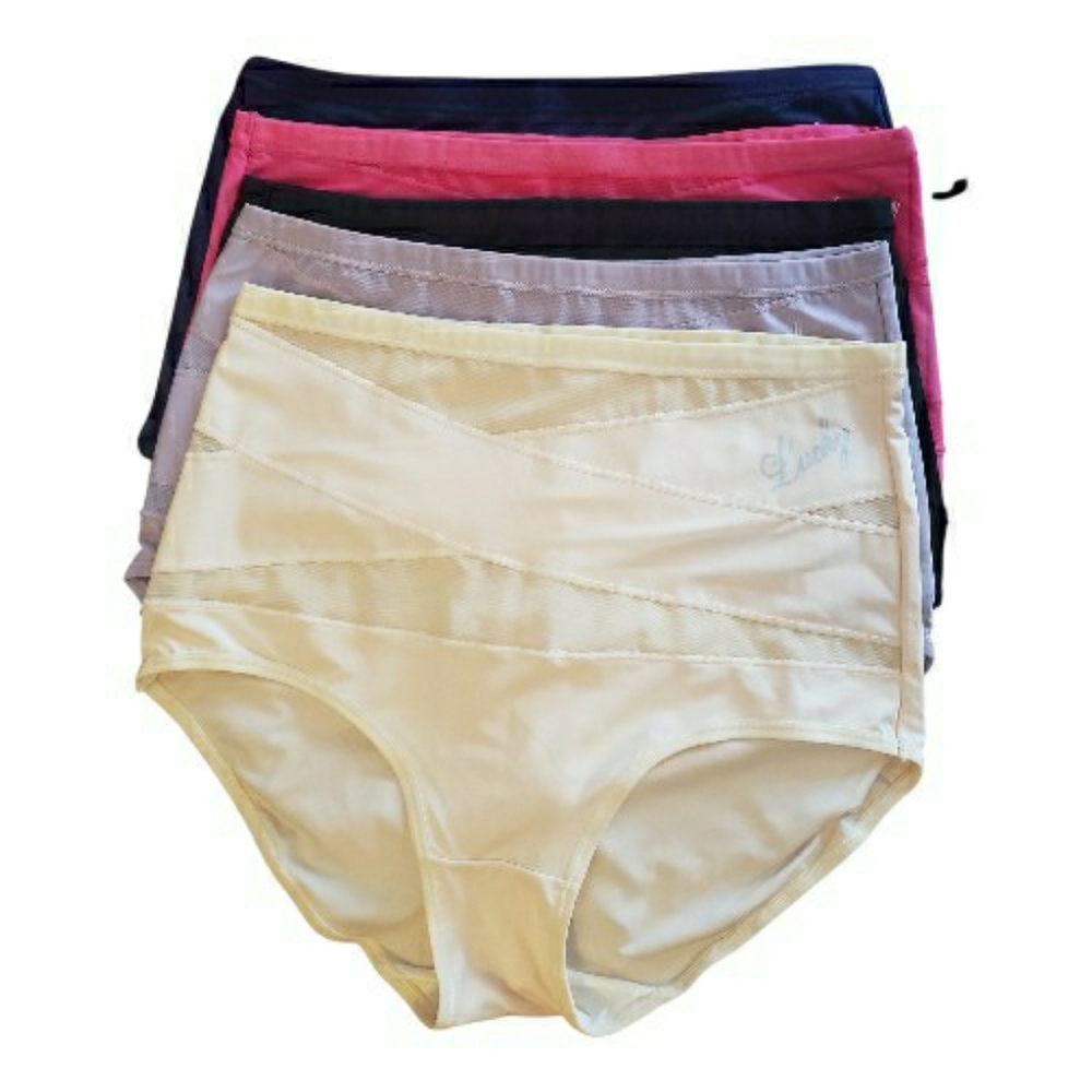 Celilin 5 pack women's lg high-waisted shaping underwear. - Picture 2 of 6